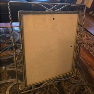 Elegant Black Metal Picture Frame 10 X 8